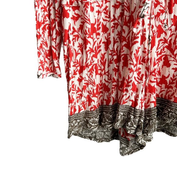Free People Resort Romper Gardenia Combo - Boho Tribal Print - Picture 12 of 16